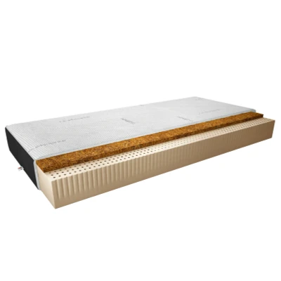 Obrázek Latexová matrace Marionel kašmír + černý samet Rozměr: 80x200