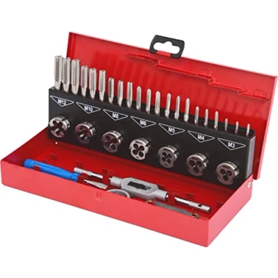 Obrázek KS Tools 331. 0632 HSS Sada závitořezných nástrojů, 32dílná
