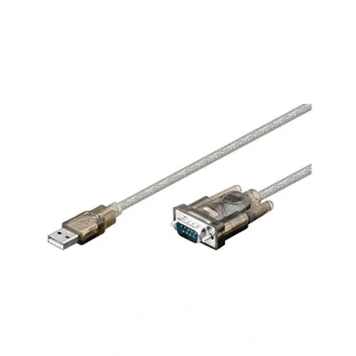Obrázek Goobay 68875 USB sériový RS232 konvertor, konektor (typ A) &gt; D SUB (9pólový), 1 kus