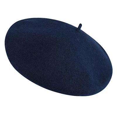 Obrázek TRIXES Marine Baskenmütze für Frauen Mütze Faschingskostüme Flauschige Wintermützen/Accessoires Warme und gemütliche Baskenmützen Tolle Geschenke Mädchen