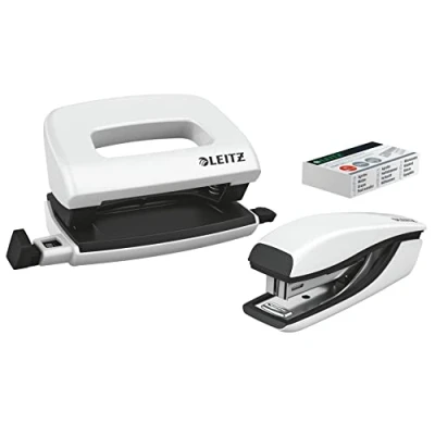 Obrázek Sada děrovačky a sešívačky Esselte Leitz Mini NeXXt WOW