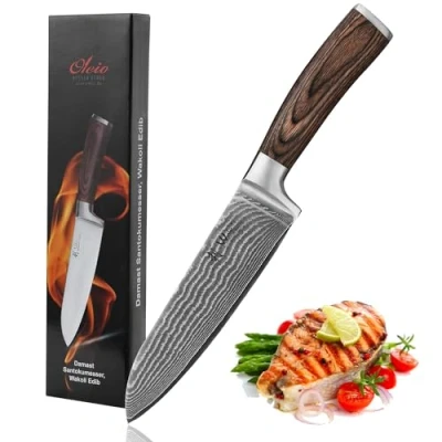 Obrázek Wakoli Santoku Damaškový nůž Edib