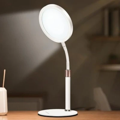 Obrázek Trayvespace SAD Lampe, Lichttherapie UV freie 10000 Lux Sonnenlampe, Therapie mit 3 Lichtfarben und 9 einstellbaren Helligkeiten Timer für Lift Stimmung