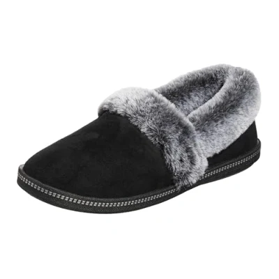 Obrázek Skechers Cozy Campfire Team Toasty Flache Hausschuhe Damen, Beige (Dark Taupe Microfiber Suede/Faux Fur Line Dktp), 35 EU