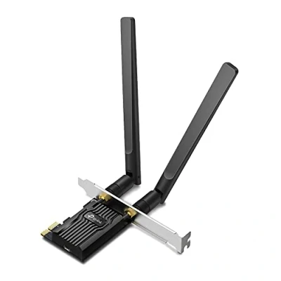 Obrázek TP Link Archer TX20E AX1800 Wi Fi 6 Bluetooth 5.2 PCIe Adapter, max 1201 Mbit/s 5 GHz und 574 2,4 GHz, WPA3 Verschlüsselungsstandard, MU MIMO, Unterstützt nur Windows 11/10 (64 bit)