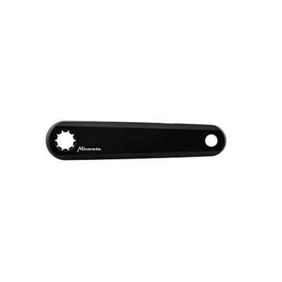 Obrázek Miranda E Bike Fit Alloy Cranks Delta Style 155mm Black Kurbeln, 155 mm, Schwarz