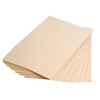 Obrázek Clairefontaine 975001C Ries kraftový papír (ideální pro suché techniky, 120 g DIN A4, 21 x 29,7 cm, 25 listů) hnědý karton