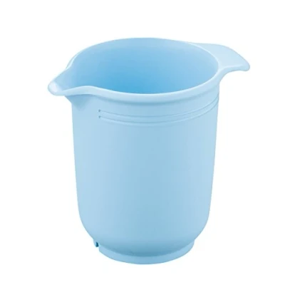 Obrázek Dr. Oetker pohárek na míchání 1 l, ze série Modern Baking Retro Design, hrnek z nárazuvzdorného plastu (barva: pastelově modrá) vhodné do myčky, množství: kus