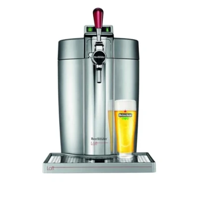 Obrázek Krups VB700E00 Beertender Loft Edition nástroj na čepování piva, stříbrný/chrom