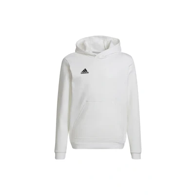 Obrázek adidas Performance Entrada Unisex Mikina s kapucí pro děti, Velikost: 176, White/black