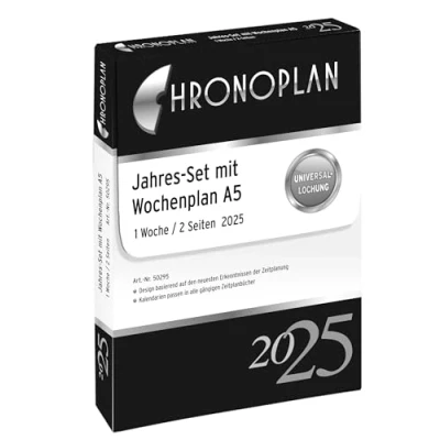 Obrázek Chrono plán kalendárium roční sada 2015, 1 kus, Bílá