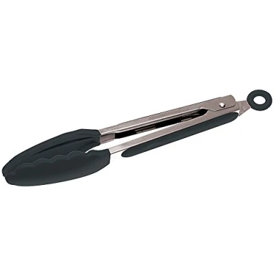 Obrázek Rosenthal sambonet grilovací kleště, kleště na vaření, pekáčky, kuchyňské ušlechtilá ocel/silikon šedé 23 cm