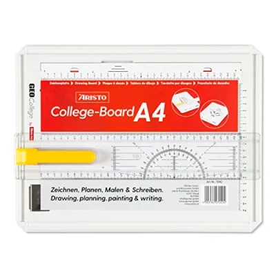 Obrázek Aristo AR7040 College Board kreslicí deska (formát A4, nárazuvzdorný plast, s lištou) bílá