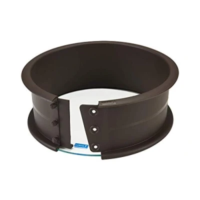 Obrázek Lurch 85041 FlexiForm pečicí forma se skleněným dnem / ze 100% platiny silikonu bez BPA (Ø 20 cm, výška 8 cm), tmavě hnědá