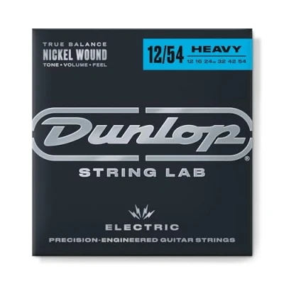 Obrázek Struny pro elektrickou kytaru Dunlop DEN1254 těžké 12 54 nikl