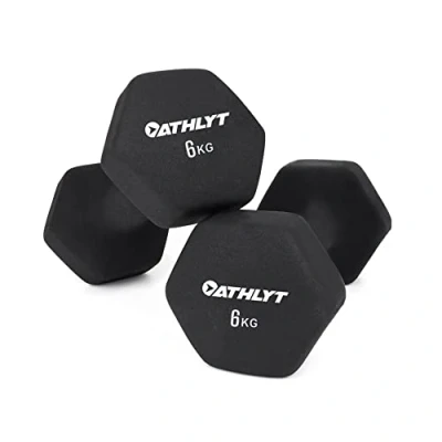 Obrázek Athlyt neoprénové činky, 6 kg