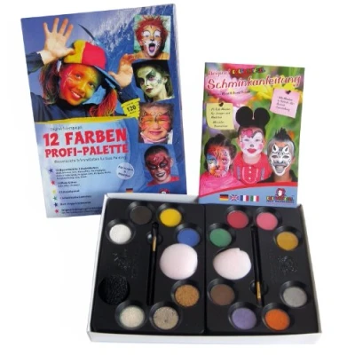 Obrázek Profesionální paleta líčidel Eulenspiegel, 12 barev