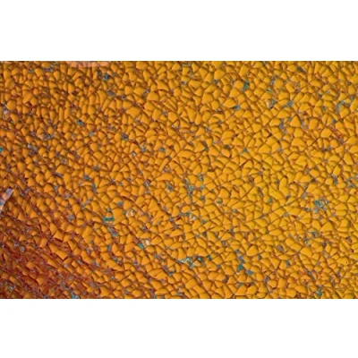 Obrázek GLOREX Crackle mozaiková deska, sklo, zlatá barva, 15 x 0,5 27 cm