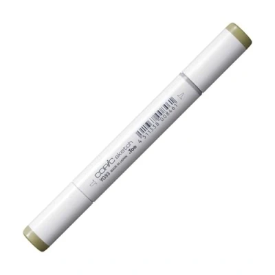 Obrázek COPIC Sketch Marker Typ YG 93, Grayish Yellow, profesionální popisovač štětců, na bázi alkoholu, se super kartáčovou špičkou a středním hrotem