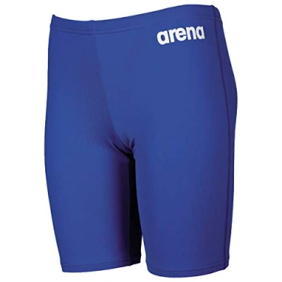 Obrázek arena Solid Junior chlapecké plavky Jammer odolné proti chlóru na závody z materiálu MaxLife s UV faktorem 50+