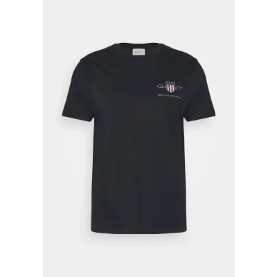 Obrázek GANT Archive Shield Jednoduché tričko, Muži, Velikost: 3XL, Black
