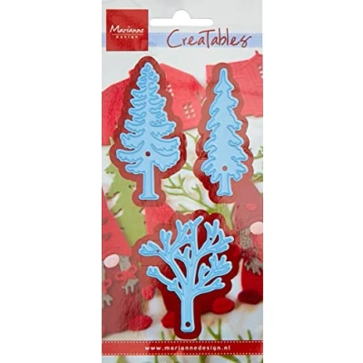 Obrázek Marianne Design šablony pro A ražení lisování Forest Trees