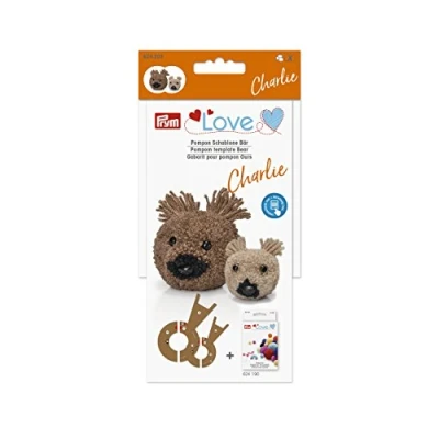 Obrázek Prym 624203 Love Pompon Schablone Bär Charlie