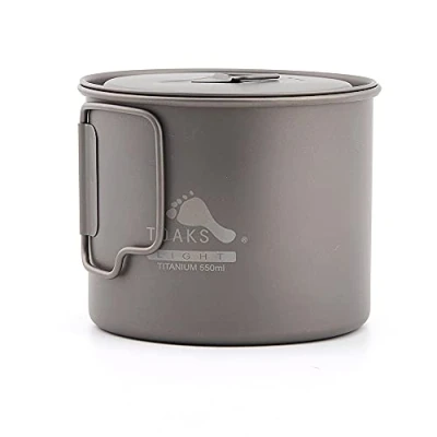 Obrázek TOAKS Titanium Camping Pot Cup(375 ml, 450 550 650 750 800 900 ml) (550 ml [POT L])