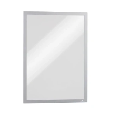 Obrázek Durable 486823 Info rám Duraframe Magnetic (A3, magnetický pro kovové povrchy) 5 ks stříbra