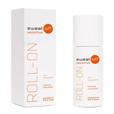 Obrázek Sweat Off Citlivý Antiperspirant Roll On 50 ml proti pocení Deodorantní váleček potu pro citlivou pokožku