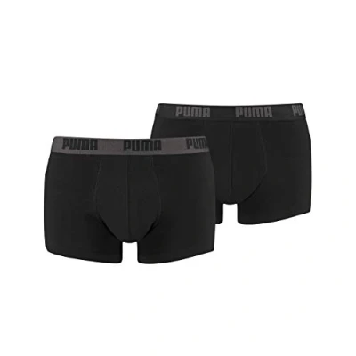 Obrázek PUMA Pánské Basic boxerky (balení 2 ks), černá