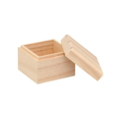 Obrázek Glorex Dřevo box, Dřevo, přírodní, 7,5 x 6 cm