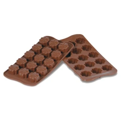 Obrázek Silikomart Forma na pralinky 195042 Květina, tvar 15 ks