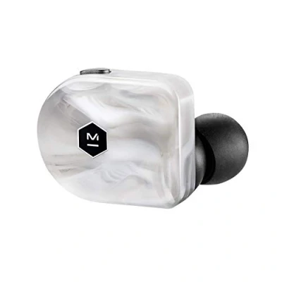 Obrázek Master &amp; Dynamic True Wireless Kopfhörer (3,5h Akkulaufzeit pro Ladung, Edelmetall Ladecase, IPX4) White Marble