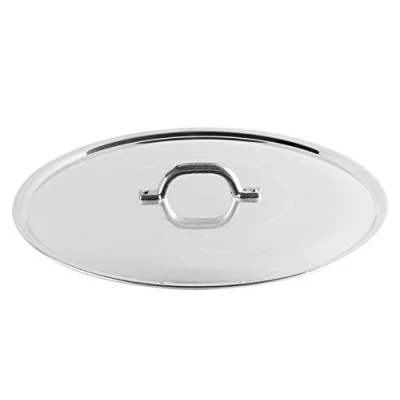 Obrázek Pentole Agnelli Family Deckel, Metall, Silber/schwarz, 38 cm