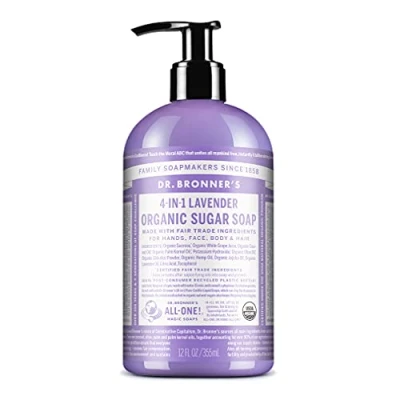 Obrázek DR BRONNER&#039;S Org levandulové mýdlo 355 ml
