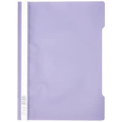 Obrázek Durable Průhledný pořadač (A4 Standard, PP) balení 25 ks fialový, 252312