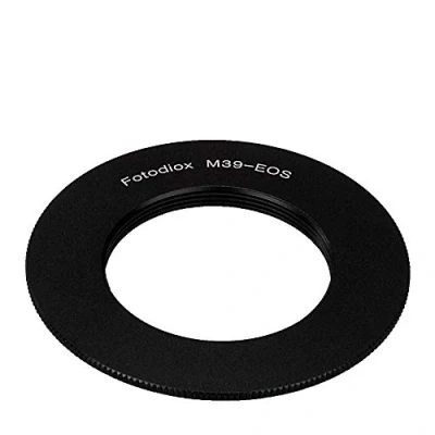 Obrázek Fotodiox Lens Mount Adapter Compatible with M39/L39 (x1mm Pitch) Screw SLR on Canon EOS (EF, EF S) D/SLR Camera Body Gen10 Focus Confiration Chip