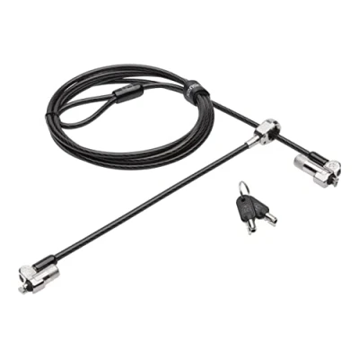 Obrázek Kensington K6448WW bezpečnostní zámky s slotem Nano Security černý/stříbrný