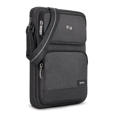 Obrázek Solo New York Ludlow Universal Tablet Sling Tote, GRAU, 13&quot; x 9.5&quot; 2.5&quot; Weight: 0.8 lbs, Bag