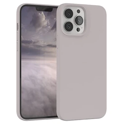 Obrázek EAZY CASE Prémiové silikonové pouzdro na mobil kompatibilní s iPhone 13 Pro Max, Slimcover ochranou fotoaparátu a vnitřní podšívkou, pouzdro, ochranné bumper, mobil,