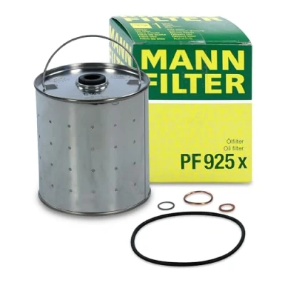 Obrázek MANN FILTER PF 925 x olejový filtr sada olejových filtrů s těsněním / sadou těsnění pro osobní automobil