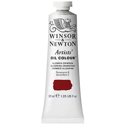 Obrázek Winsor &amp; Newton olejová barva 1214004 Artists 37 ml tuba, umělec s nejvyšší možnou pigmentací, světlostálost karmín alizarinu