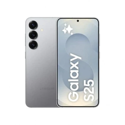 Obrázek Samsung Smartphone Galaxy S25 AI s AI, bez smlouvy, mobilní telefon Android, 12 GB RAM, paměť 256 GB, 50MP kamera, Silver Shadow, 3letá záruka výrobce [exkluzivně na Amazon]