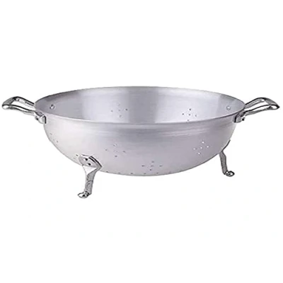 Obrázek Pentole Agnelli Provazy se 3 nohami, z hliníku BLTF, 2 držadly ušlechtilé oceli, 24 cm, stříbrná