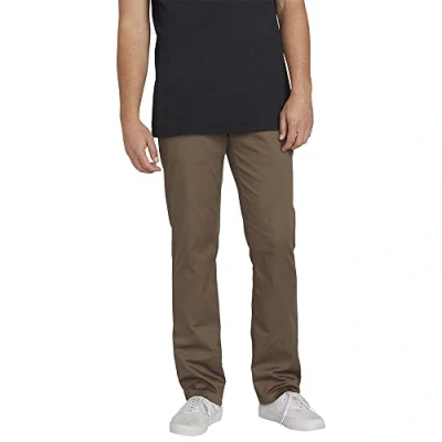 Obrázek Volcom Herren Frickin Chinohose Modern Fit Stretch Hose, Charcoal Heather 1, 34W / 34L