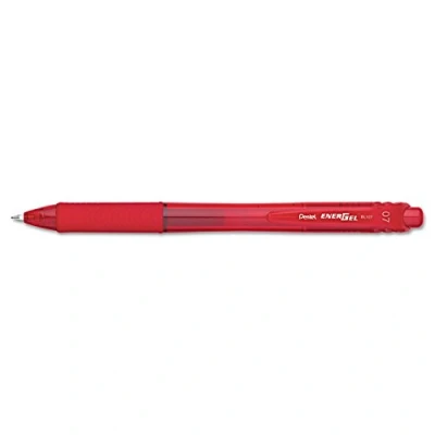 Obrázek Pentel BL107 B gelové pero EnerGel s tlakovou mechanikou, tloušťka trysky 0,7 mm, 12 kusů