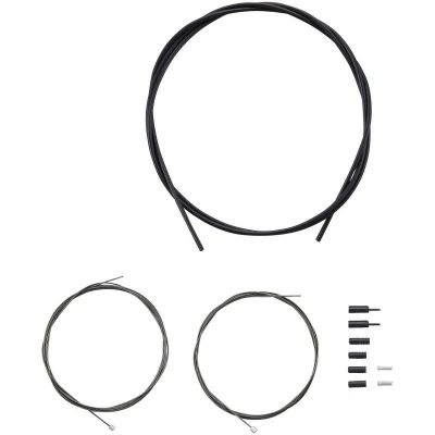 Obrázek Shimano OPTISLICK Sada řadicí lišty Road černá 2016 přehazovačka/pouzdro, Ø 1,2 mm x 1800