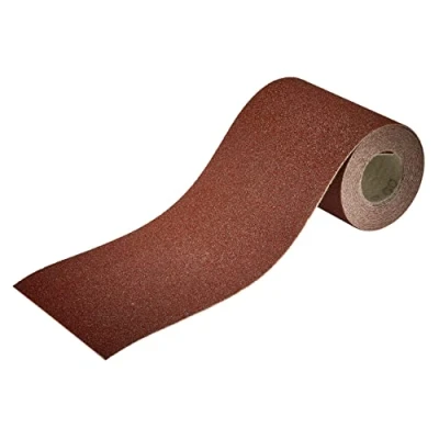 Obrázek wolfcraft Role brusného papíru, 4 m x 115 mm I 1742000 zrno 180 na dřevo a kov pro vibrační brusku ruční