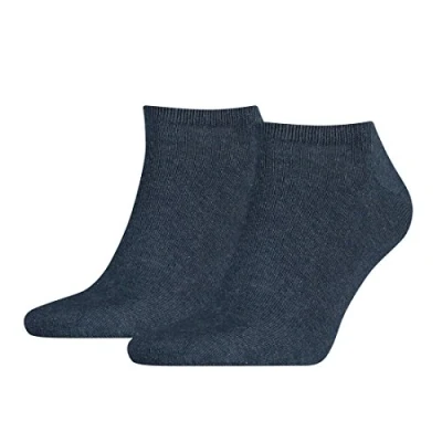Obrázek Tommy Hilfiger Pánské ponožky Sneaker dvojité balení černé, 356 džíny, 43 46